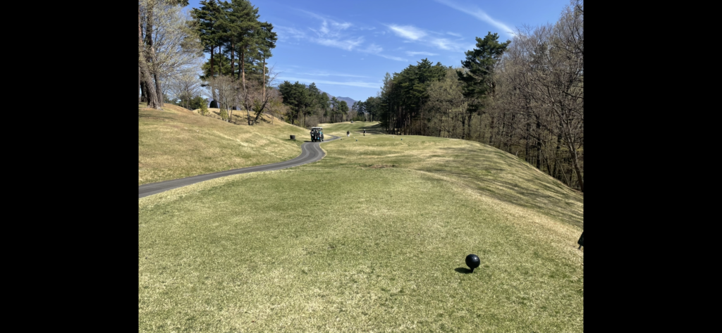北の杜カントリー倶楽部 14番 ティーグラウンド バックティーからの景色